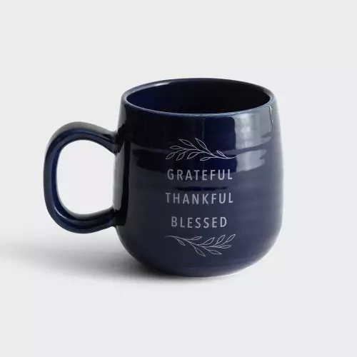 Grateful Thankful Blessed - Ceramic Mug