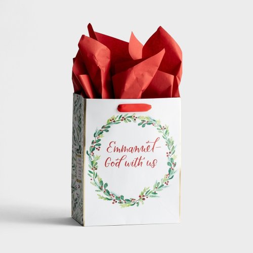 Be Still - Medium Christmas Gift Bag