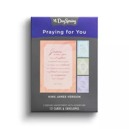 Praying for You - Jesus Is The Light - 12 Boxed Cards
