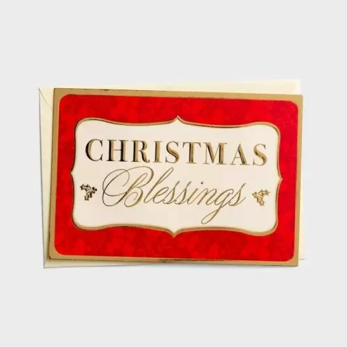 Christmas Blessings (Box of 18) Christmas Cards