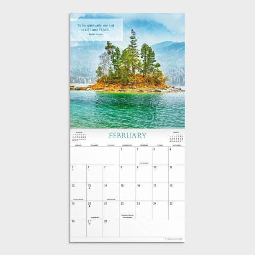 Bible Verses - Treepaths - KJV - 2023 Wall Calendar