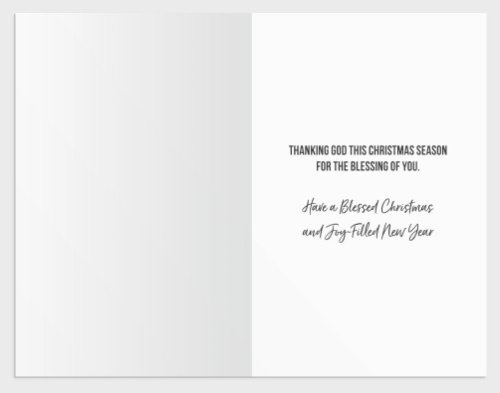 Blessings of God Box of 18 Christmas Cards