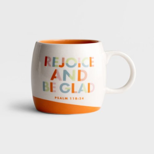 Rejoice + Be Glad Mug