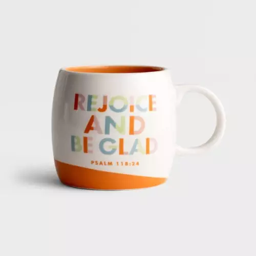 Rejoice + Be Glad Mug