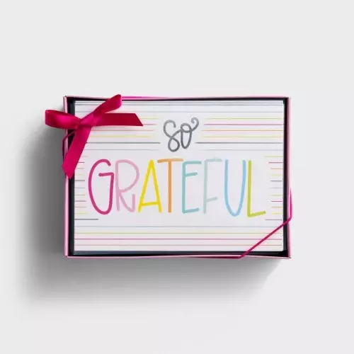 So Grateful - 10 Everyday Blank Note Card Set