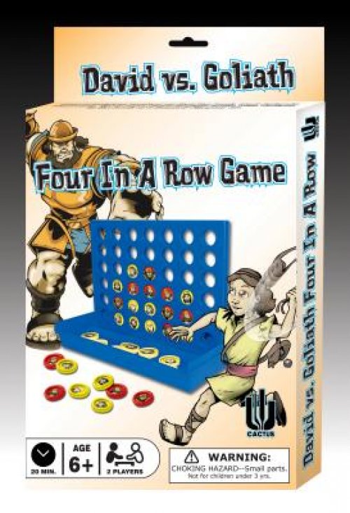 Game-Four In A Row: David Vs. Goliath (2 Players)