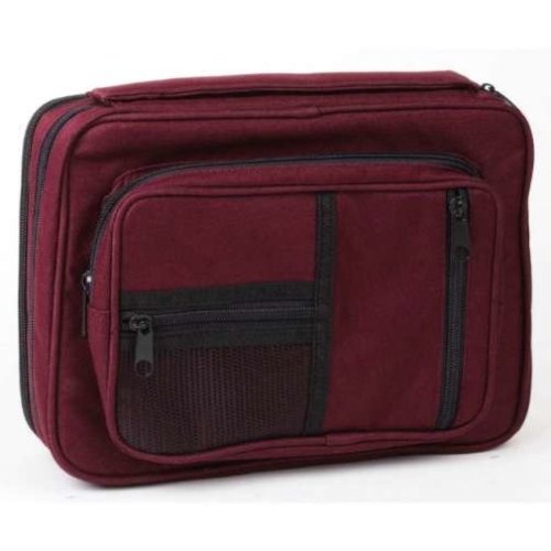 ORGANIZER CANVAS BURGUNDY L