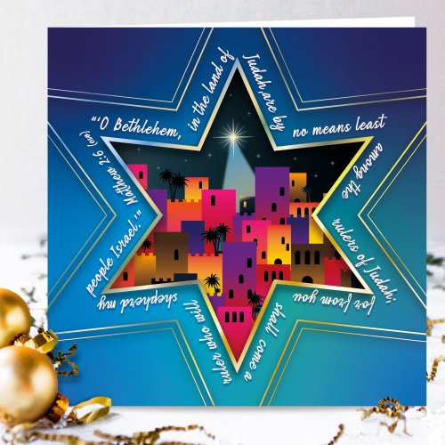 Star of Bethlehem Christmas Cards (Pack of 10)