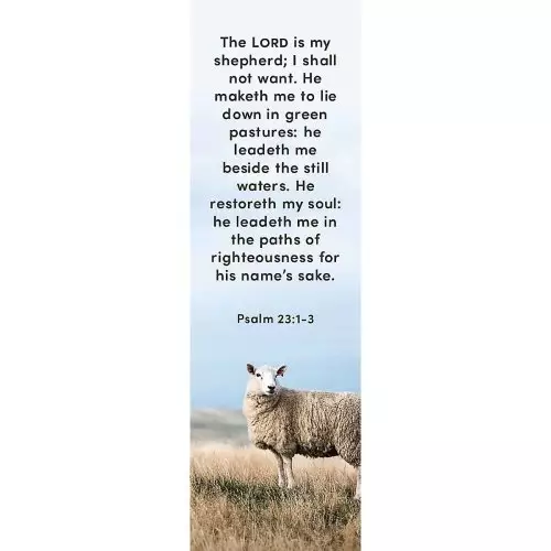 Bookmark-23rd Psalm (Pack Of 25)
