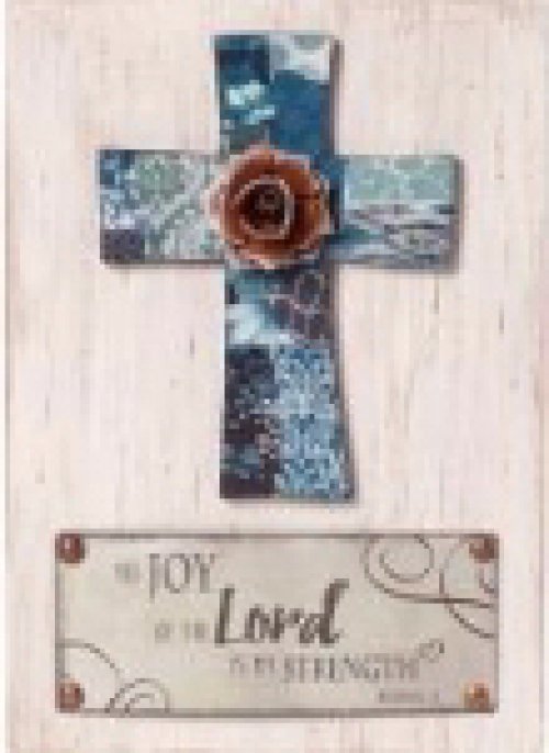 Wall Plaque-The Joy Of The Lord Is My Strength (10.25")