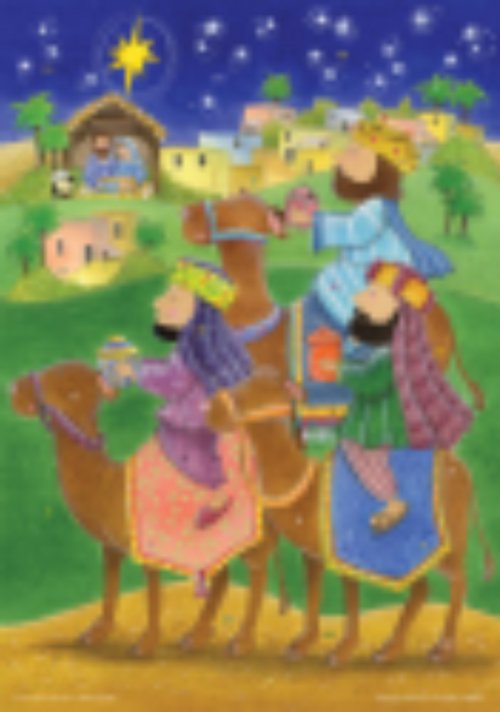 Medium Advent Calendar-We Three Kings (8.25 x 11.75)