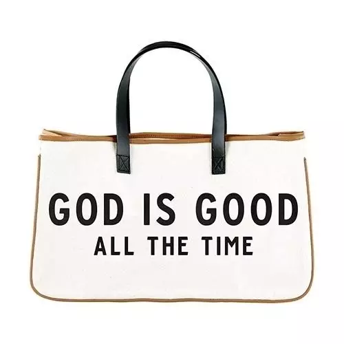 Tote-Canvas-God Is Good All The Time (20" x 11")