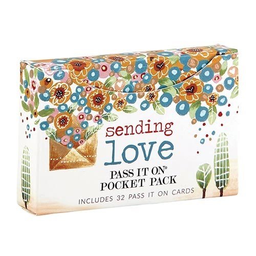 Cards-Pass It On-Sending Love (3.25" x 2.25") (Pack Of 32)