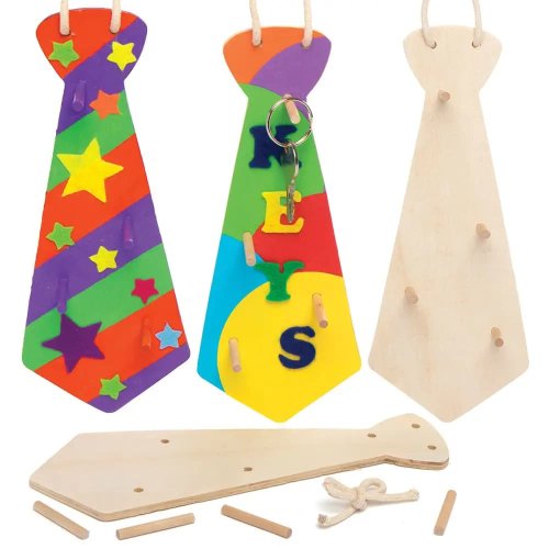 Tie Wooden Key Holders