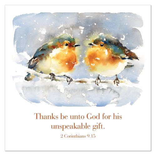 Greetings Cards: 'Thanks be unto God…' 2Co. 9.15