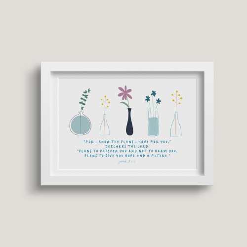 For I Know (Stems) A4 Print