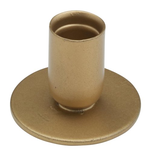 Iron Gold Candle Holder H 4.5 cm