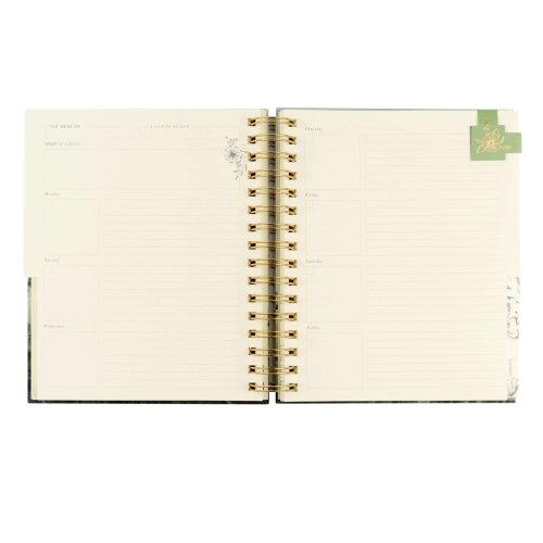 12-Month Undated Planner: Dublin Theme, Spiral