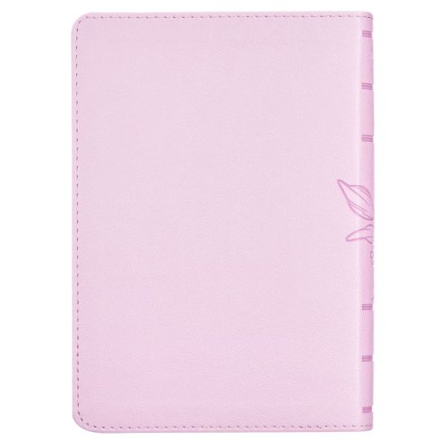 Lavender Bouquet Large Print Compact King James Version Bible