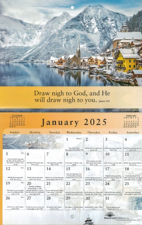 Gospel of Peace 2025 Calendar