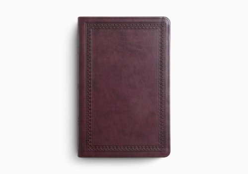 ESV Premium Gift Bible (TruTone, Mahogany, Border Design)