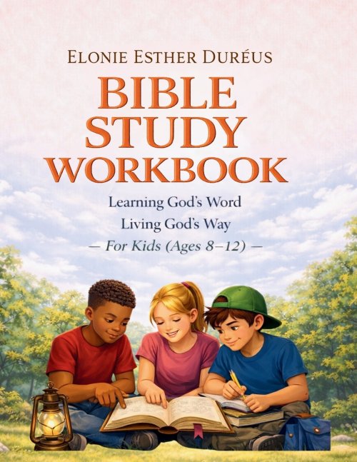 Bible Study Workbook For Kids 8-12 Yrs:  Learning God's Word, Living God's Way
