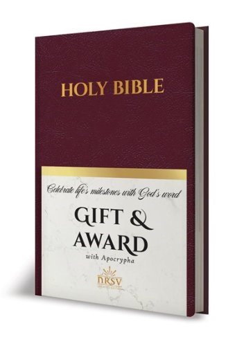 NRSV Updated Edition Gift & Award Bible with Apocrypha (Imitation Leather, Burgundy)