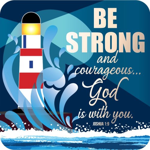 Be Strong Cork Coaster