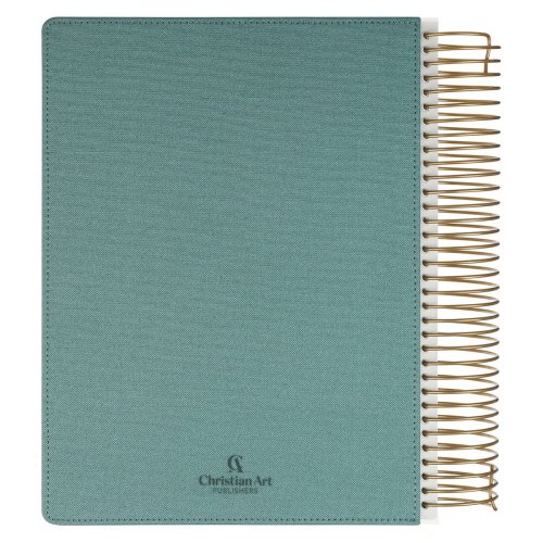 KJV Teal Faux Leather Hardcover My Creative Bible Illustrators Edition