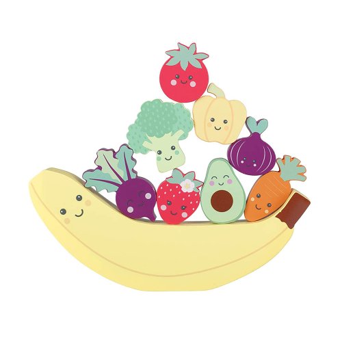 Happy Veggies & Friends Balancing Game (FSC®)