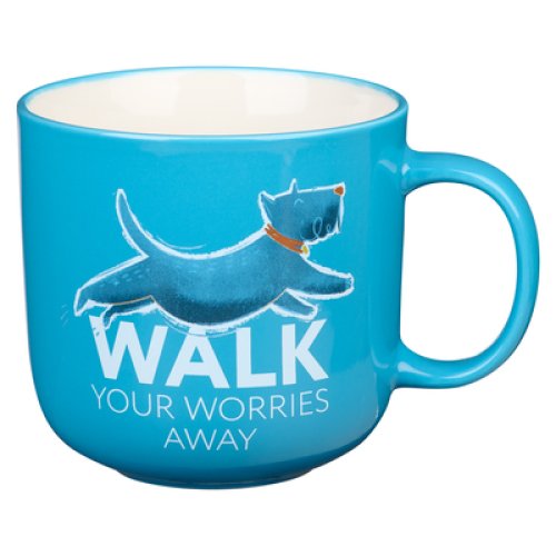 Ceramic Mug Walk Your Worries Away