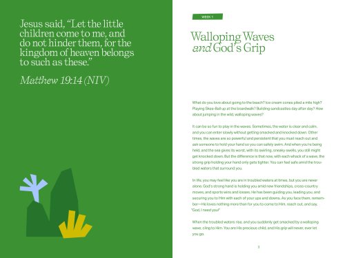 Growing with God