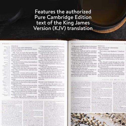 KJV Study Bible, Personal Size Edition, Black