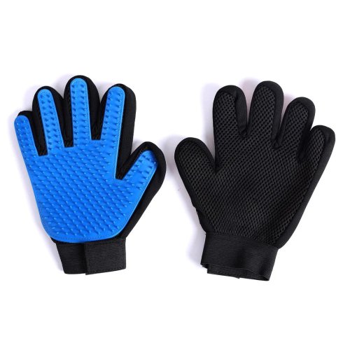 Bless My Paws Grooming Glove Blue