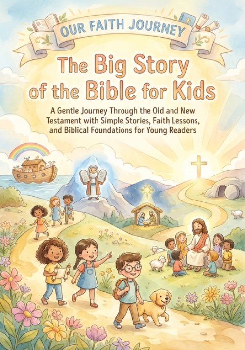 The Big Story of the Bible for Kids: A Gentle Journey Through the Old and New Testament with Simple Stories, Faith Lessons and Biblical Foundations fo