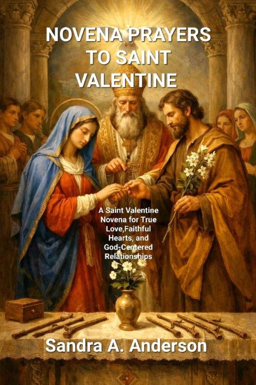 NOVENA PRAYERS TO SAINT VALENTINE : A Saint Valentine Novena for True Love,Faithful Hearts, and God-Centered Relationships