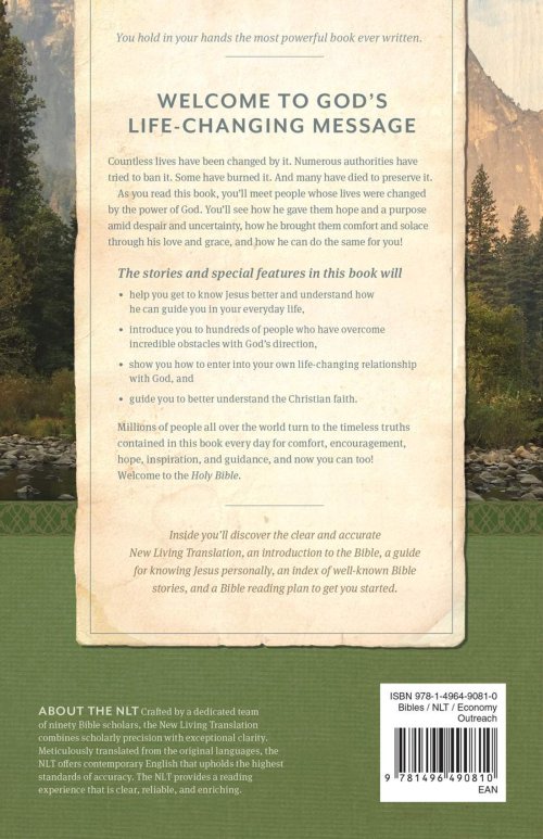 NLT Holy Bible, Economy Outreach Edition
