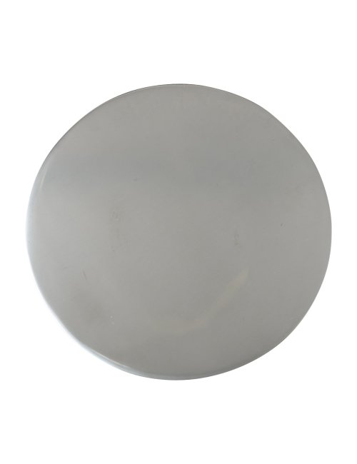 Matt Stainless Steel Candle Plate D 14 cm