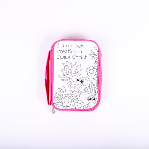 New Creation Washable Canvas Bible Cover - Medium