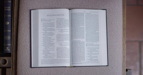 ESV Church Bible, Large Print, Red Letter (Hardcover, Black)