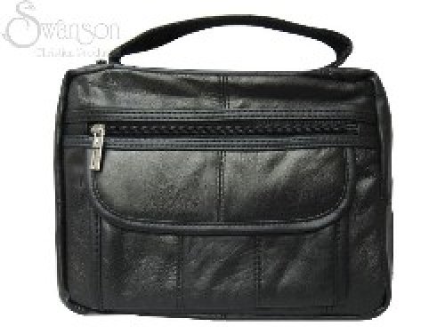 Bible Cover Lambskin Black Large