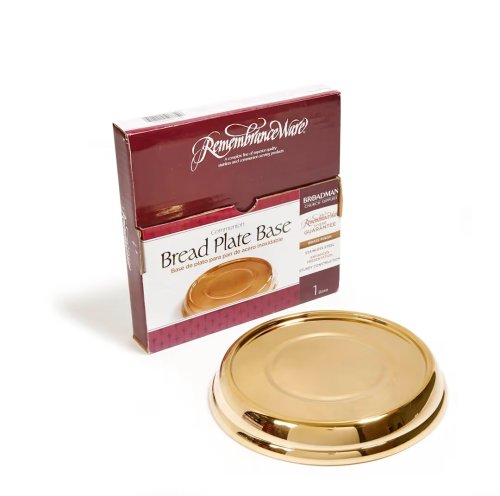 Brass Stacking Bread Plate Base