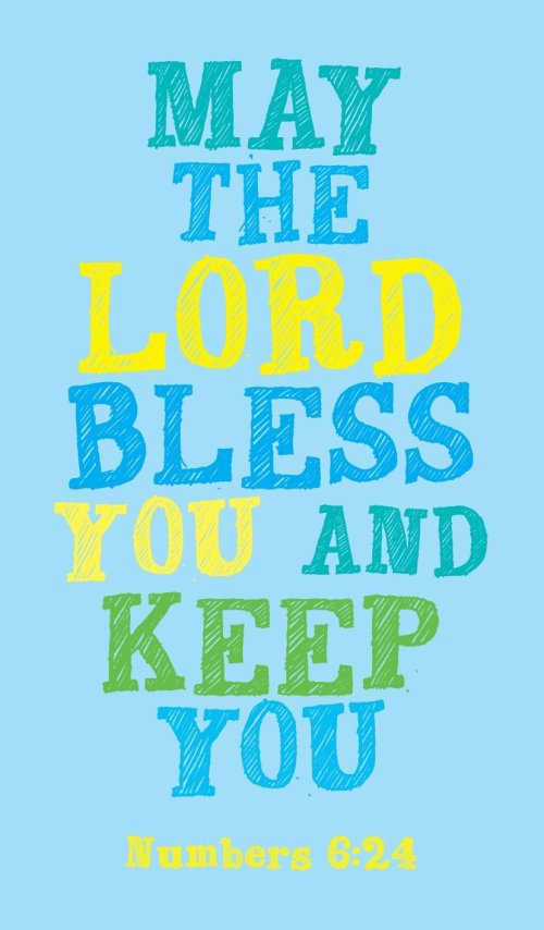 Prayer Card - May The Lord Bless You