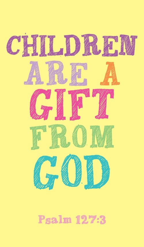 Prayer Card - Children Are A Gift