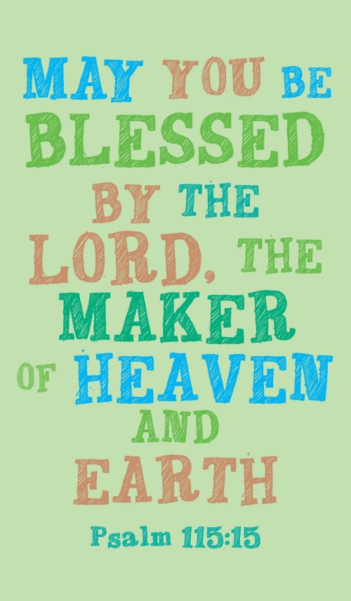 Prayer Card - May You Be Blessed