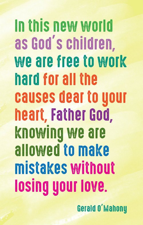 Prayer Card - In This New World