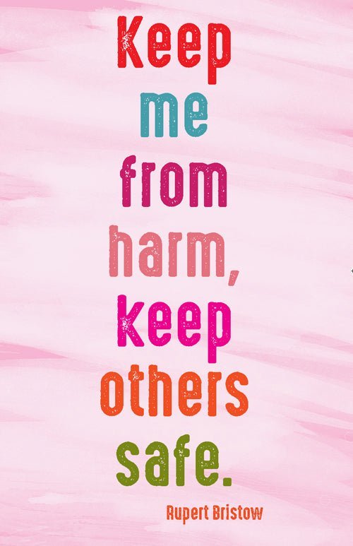 Prayer Card - Keep Me From Harm