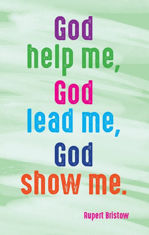 Prayer Card - God Help Me