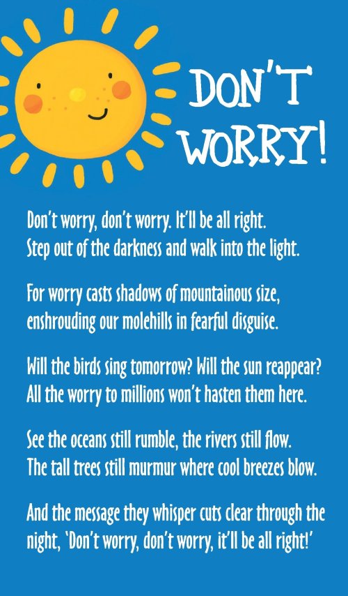 Prayer Card - Don't Worry