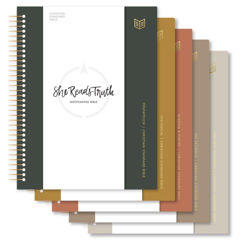 CSB She Reads Truth Spiral Bound Notetaking Bible